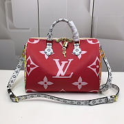 LV Monogram Canvas Bag 40391 Red - 1