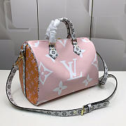 LV Monogram Canvas Bag 40391 Red - 3