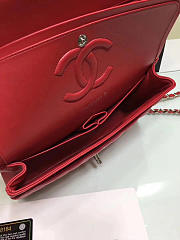 Modishbags Flap Red Bag With Silver Or Gold Hardware CF1112 - 4