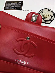 Modishbags Flap Red Bag With Silver Or Gold Hardware CF1112 - 2