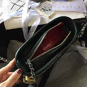 Modishbags Gabrielle Snakeskin small hobo bag Green 20cm - 5