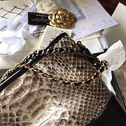 Modishbags Gabrielle Snakeskin small hobo bag Leopard Print 20cm - 6