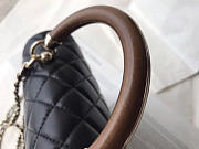 Modishbags Coco Handle Bag Black  - 3