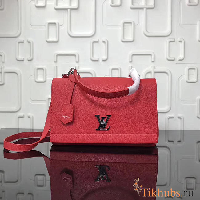 Louis Vuitton Lockme Red Bag M50250 - 1