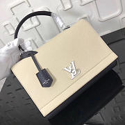 Louis Vuitton Lockme Black and White Bag M50250 - 6