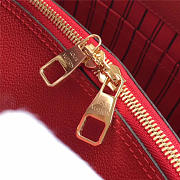 Louis Vuitton Montaigne Medium Bag with Red M41046 - 4