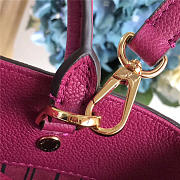 Louis Vuitton Montaigne Medium Bag with Rose Red M41046 - 6