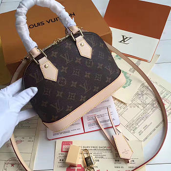 Louis Vuitton Small Shell Bag Monogram M53152