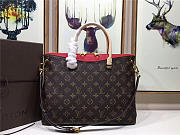 Louis Vuitton Monogram Pallas in Red M40906 - 6