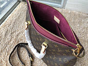 Louis Vuitton Monogram Pallas in burgundy M40906 - 5