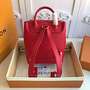 Louis Vuitton Lockme Backpack Red M52734 - 6