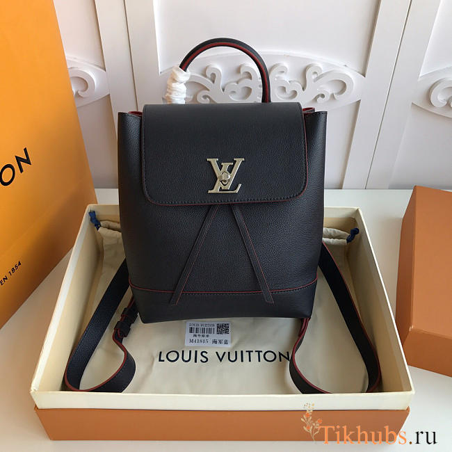 Louis Vuitton Lockme Backpack Navy Blue M52734 - 1