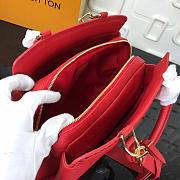 Louis Vuitton Vosges MM Monogram Empreinte Leather Handbags Red - 6