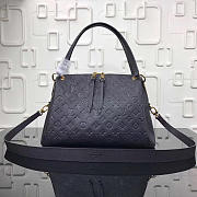 Louis Vuitton Monogram Empreinte Leather Bag Black M43719 - 1