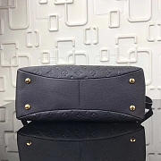 Louis Vuitton Monogram Empreinte Leather Bag Black M43719 - 2