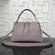 Louis Vuitton Monogram Empreinte Leather Bag Dark Pink M43719 - 1