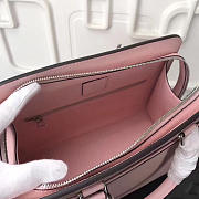 Louis Vuitton Vaneau Cuir Ecume Leather Handbag Pink - 5