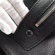 Louis Vuitton Vaneau Cuir Ecume Leather Handbag Black - 2