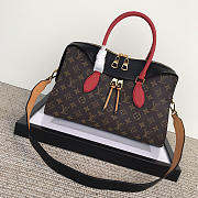 Louis Vuitton Tuileries Monogram Canvas Handbags Black M41456 - 4