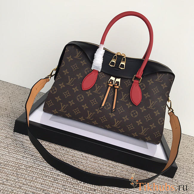 Louis Vuitton Tuileries Monogram Canvas Handbags Black M41456 - 1