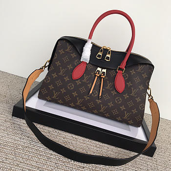 Louis Vuitton Tuileries Monogram Canvas Handbags Black M41456