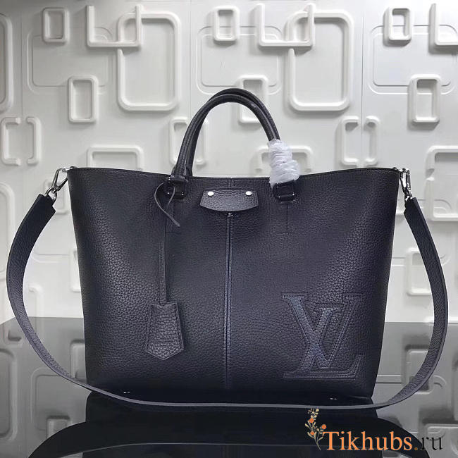 Louis Vuitton Pernelle Leather Bag Black N54779 - 1