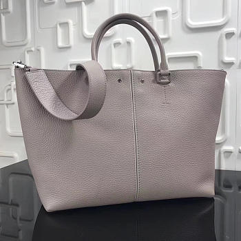 Louis Vuitton Pernelle Leather Bag Dark Pink N54779
