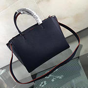 Louis Vuitton Lockmeto Calfskin Handbags DARK Blue M54570 - 6