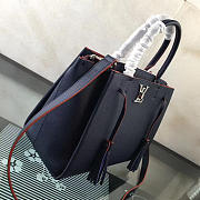 Louis Vuitton Lockmeto Calfskin Handbags DARK Blue M54570 - 4