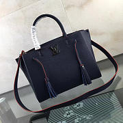 Louis Vuitton Lockmeto Calfskin Handbags DARK Blue M54570 - 1
