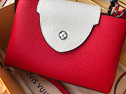 Louis Vuitton Leather Capucines Bag N94519 Red - 6