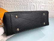 Louis Vuitton Monogram Empreinte Leather Handbags M43758 Black - 3