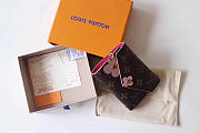Louis Vuitton Original Emilie Rose Red Wallet - 5