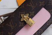 Louis Vuitton Monogram Unisex Long Wallets With Pink - 4