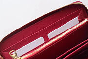 Louis Vuitton ZIPPY Rose Red WALLET Monogram Empreinte Leather - 2