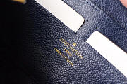 Louis Vuitton ZIPPY Dark Blue WALLET Monogram Empreinte Leather - 3
