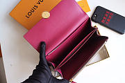 Louis Vuitton Flore Fuchsia Wallet Monogram Small Leather - 2