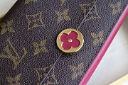 Louis Vuitton Flore Fuchsia Wallet Monogram Small Leather - 4