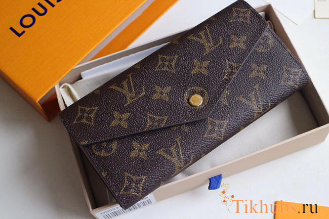 Louis Vuitton Original Monogram Envelope Brown Wallet M62235 - 1