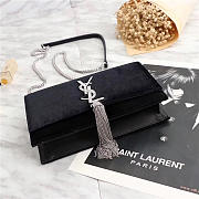 YSL Saint Laurent in Black Bag with Gold Hardware - 5