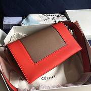 Celine Frame Brown and Red Tote bag - 1