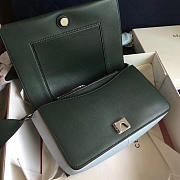 Celine Frame Light Blue and Green Tote bag - 6