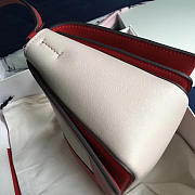 Celine Frame Red and Creamy-white Tote bag - 2