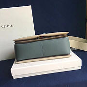 Celine Frame Blue and Creamy-white Tote bag - 6