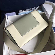 Celine Frame Gray and Creamy-white Tote bag - 4