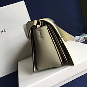 Celine Frame Gray and Creamy-white Tote bag - 6