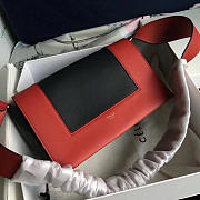 Celine Frame Black and Red Tote bag - 1