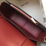 Celine Frame Pink and Wine Red Tote bag - 3