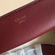 Celine Frame Pink and Wine Red Tote bag - 5