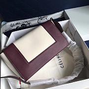 Celine Frame White Wine Red Tote bag - 3